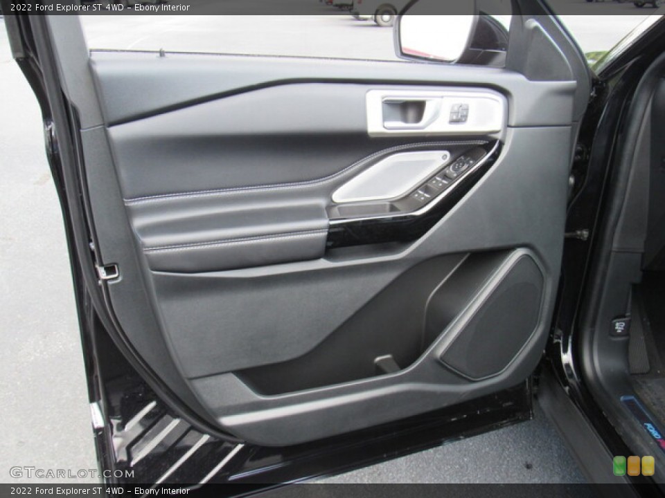 Ebony Interior Door Panel for the 2022 Ford Explorer ST 4WD #144296710