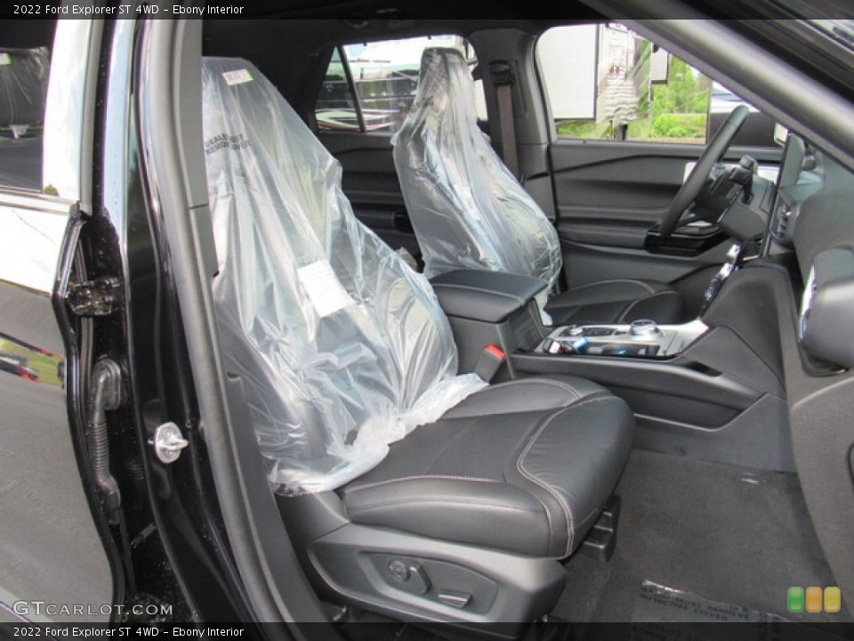 Ebony Interior Front Seat for the 2022 Ford Explorer ST 4WD #144296722