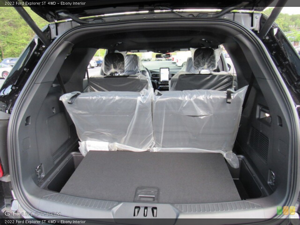 Ebony Interior Trunk for the 2022 Ford Explorer ST 4WD #144296740