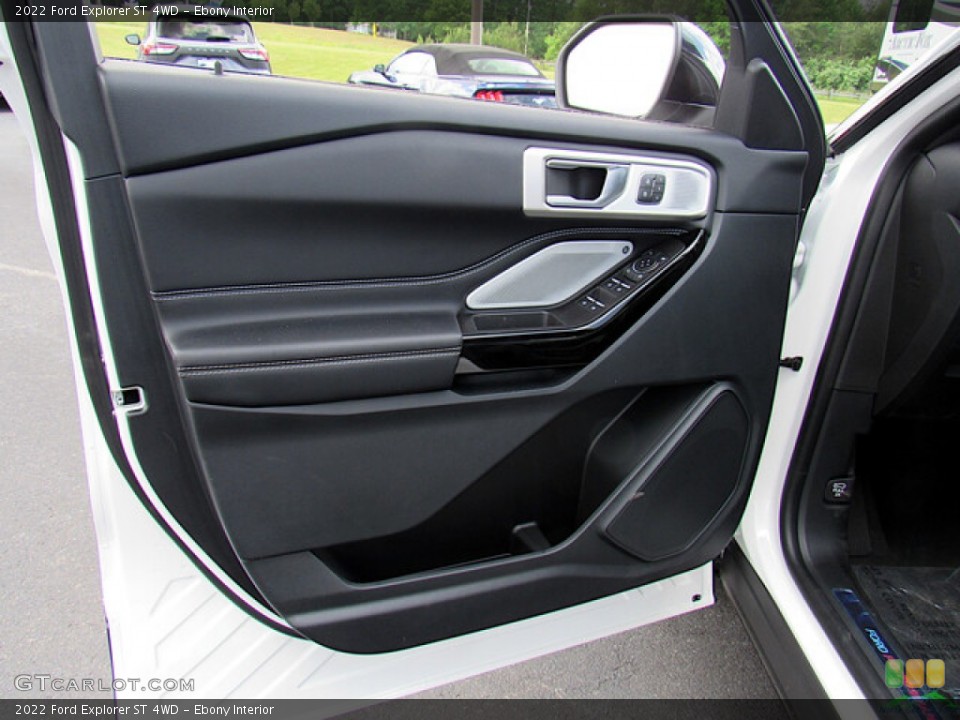 Ebony Interior Door Panel for the 2022 Ford Explorer ST 4WD #144296884