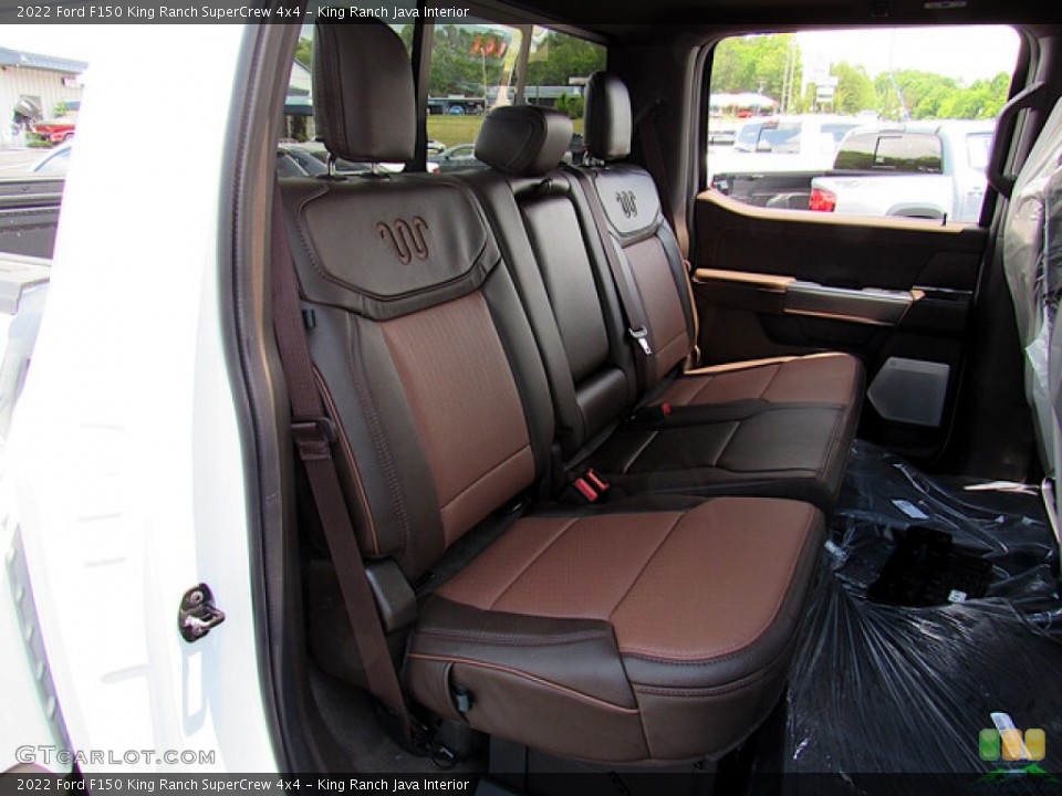 King Ranch Java Interior Rear Seat for the 2022 Ford F150 King Ranch SuperCrew 4x4 #144297247