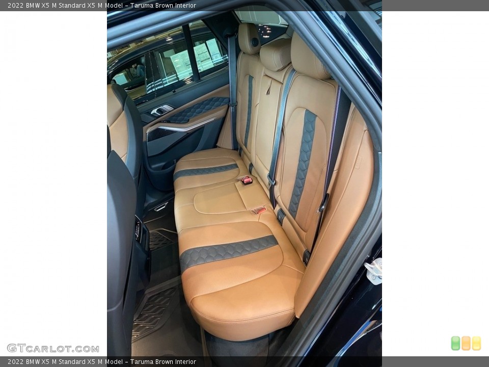 Taruma Brown Interior Rear Seat for the 2022 BMW X5 M  #144299562