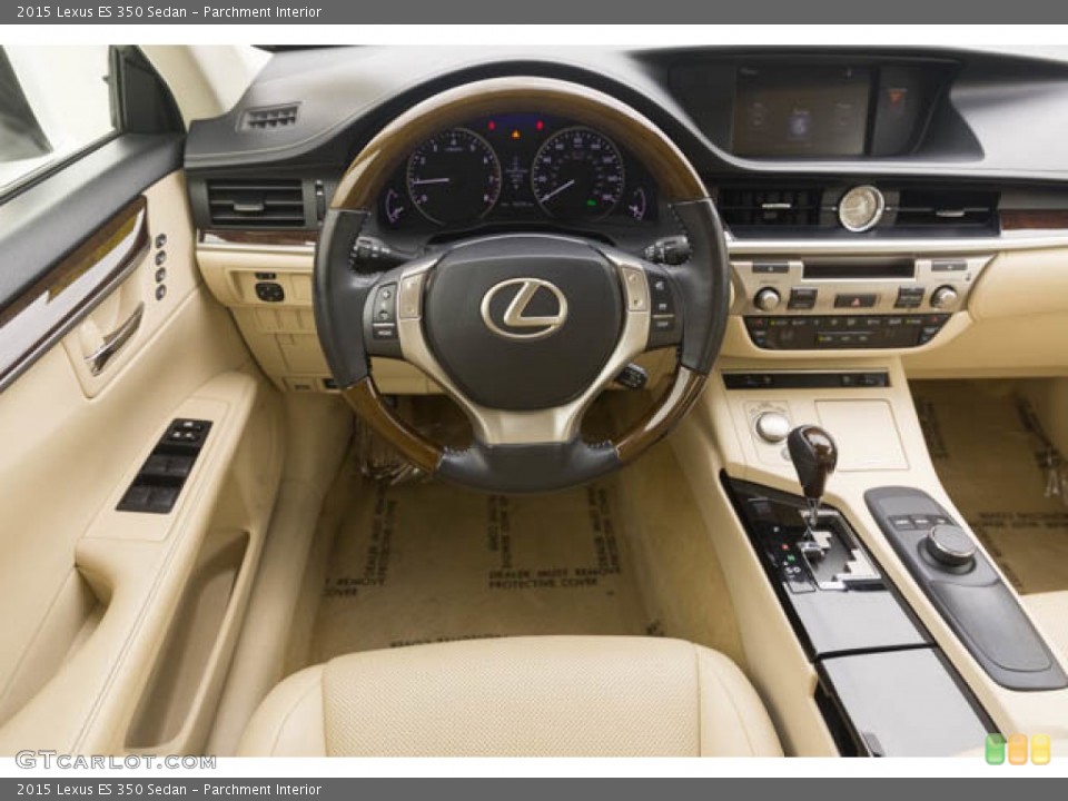 Parchment Interior Photo for the 2015 Lexus ES 350 Sedan #144300243