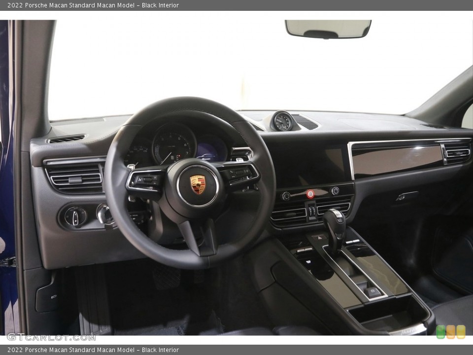 Black Interior Dashboard for the 2022 Porsche Macan  #144301135