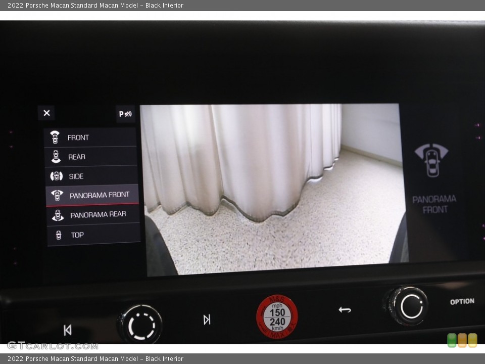 Black Interior Controls for the 2022 Porsche Macan  #144301345