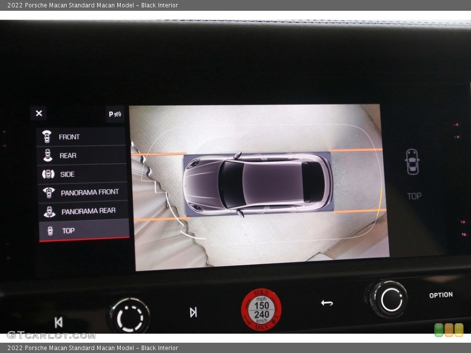 Black Interior Controls for the 2022 Porsche Macan  #144301387