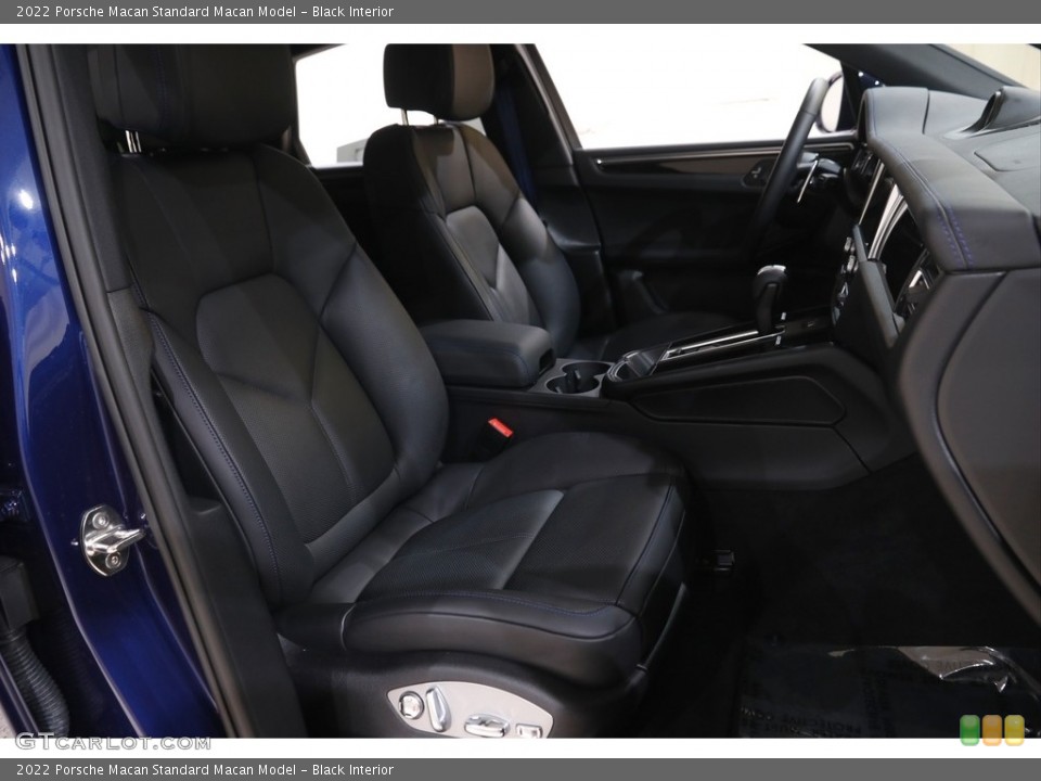 Black Interior Front Seat for the 2022 Porsche Macan  #144301459