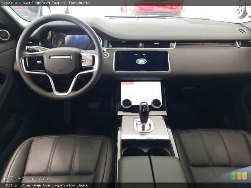 Ebony Interior Dashboard for the 2023 Land Rover Range Rover Evoque S #144302371