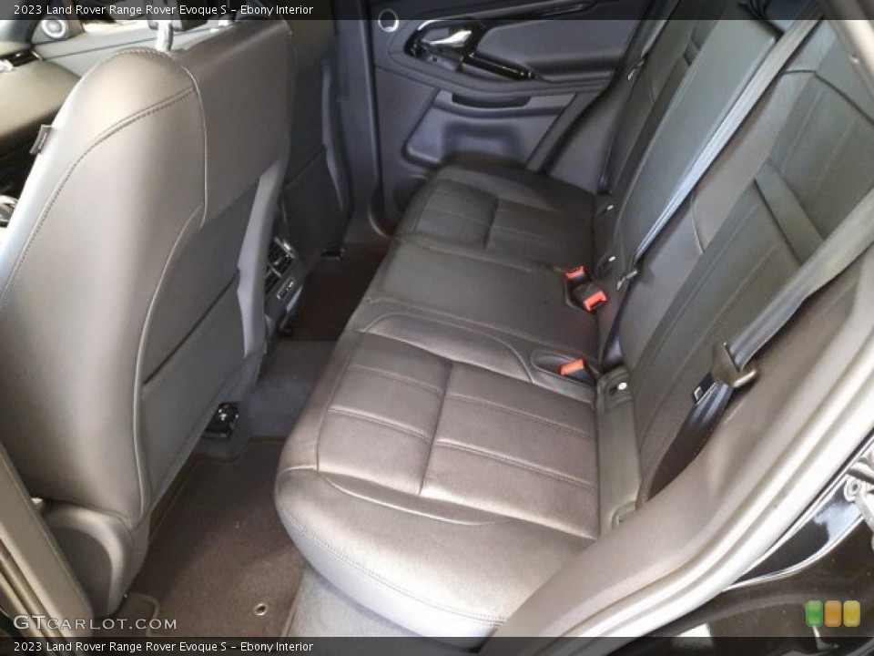 Ebony Interior Rear Seat for the 2023 Land Rover Range Rover Evoque S #144302389