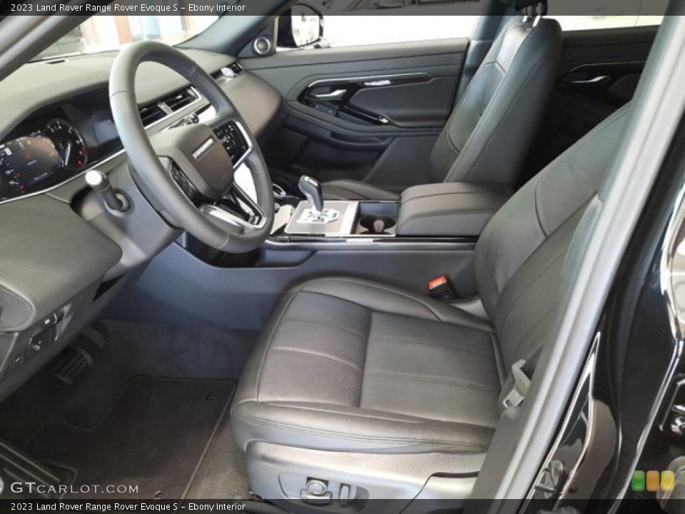 Ebony Interior Front Seat for the 2023 Land Rover Range Rover Evoque S #144302584