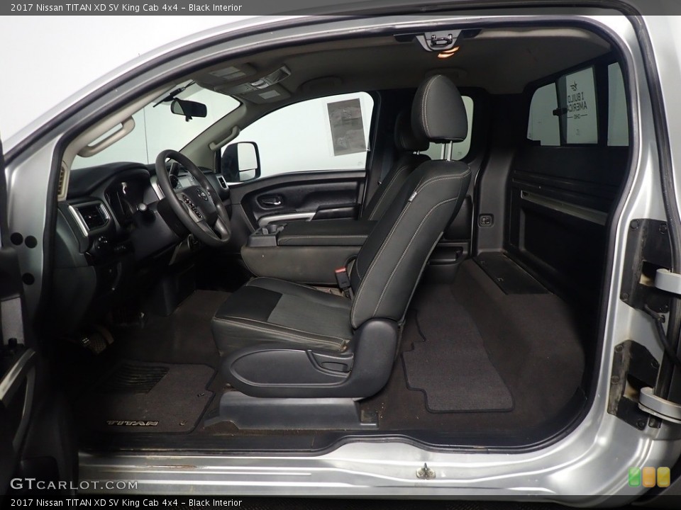 Black Interior Photo for the 2017 Nissan TITAN XD SV King Cab 4x4 #144304069