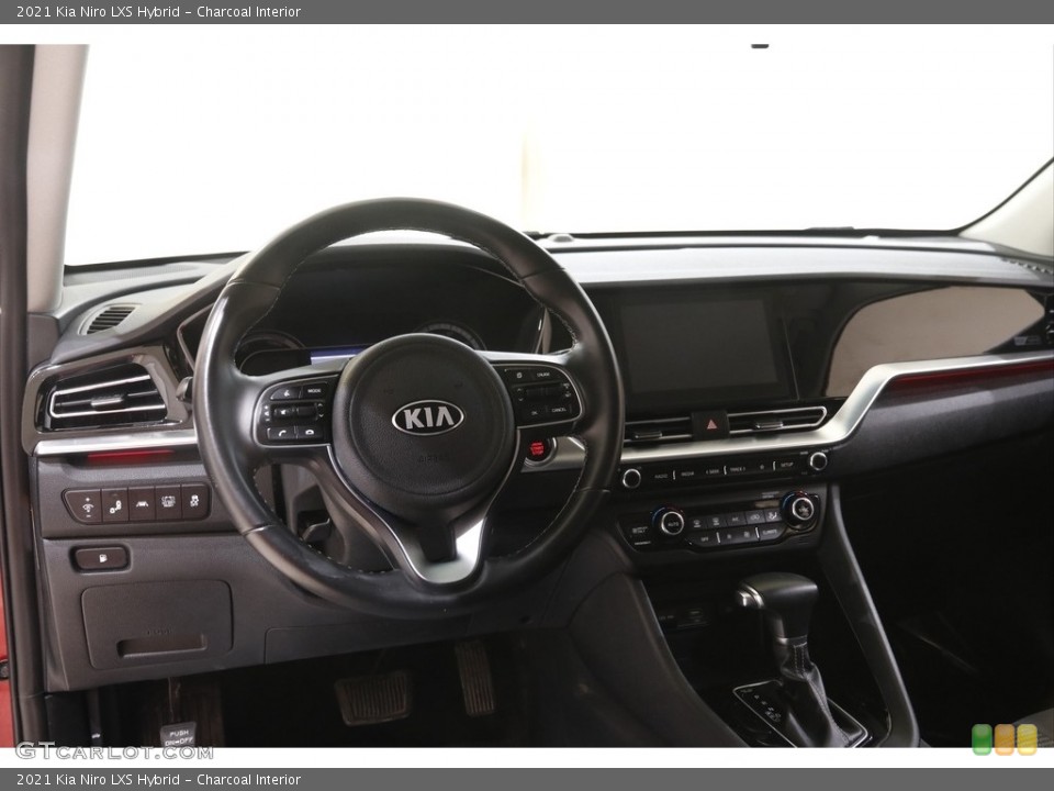 Charcoal Interior Dashboard for the 2021 Kia Niro LXS Hybrid #144304939