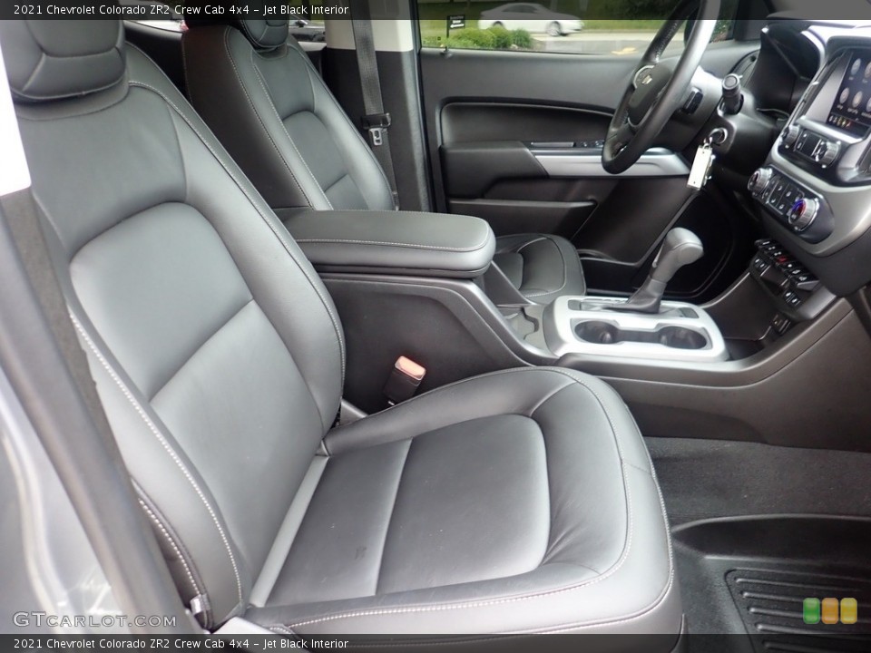 Jet Black Interior Front Seat for the 2021 Chevrolet Colorado ZR2 Crew Cab 4x4 #144305415