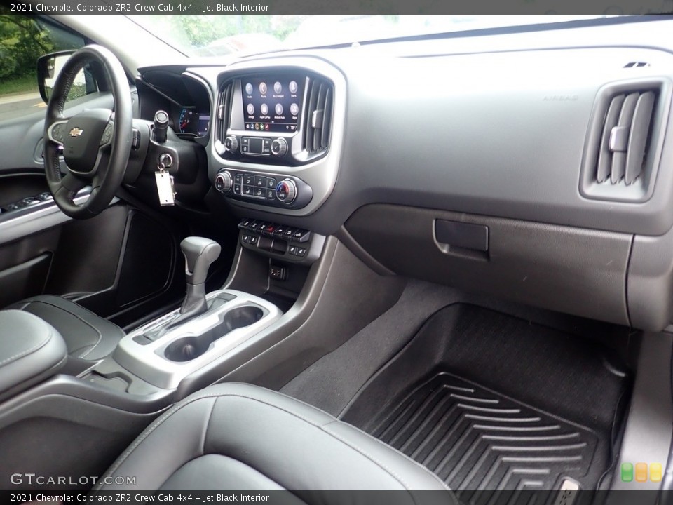 Jet Black Interior Dashboard for the 2021 Chevrolet Colorado ZR2 Crew Cab 4x4 #144305436