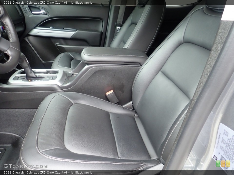 Jet Black Interior Front Seat for the 2021 Chevrolet Colorado ZR2 Crew Cab 4x4 #144305526