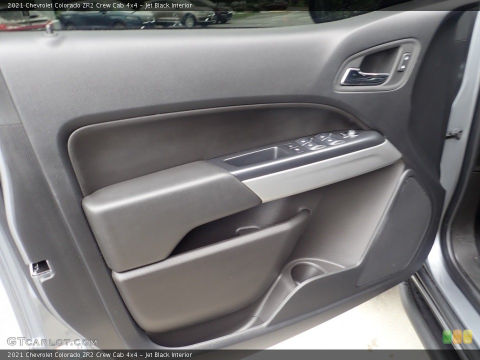 Jet Black Interior Door Panel for the 2021 Chevrolet Colorado ZR2 Crew Cab 4x4 #144305586