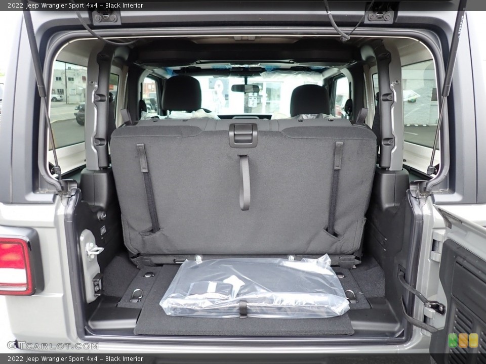 Black Interior Trunk for the 2022 Jeep Wrangler Sport 4x4 #144307239