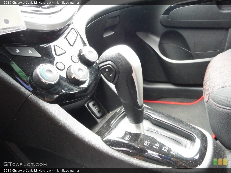 Jet Black Interior Transmission for the 2019 Chevrolet Sonic LT Hatchback #144307719