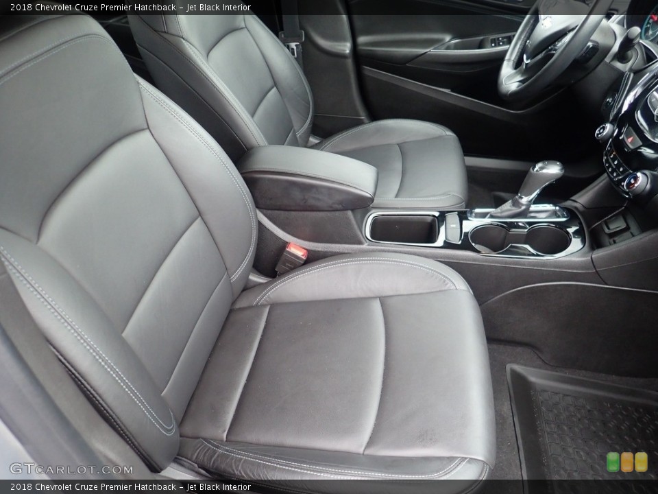Jet Black Interior Front Seat for the 2018 Chevrolet Cruze Premier Hatchback #144308028