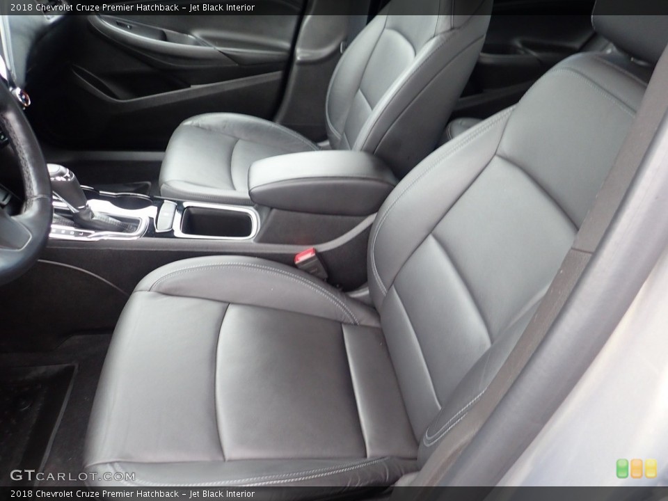 Jet Black Interior Front Seat for the 2018 Chevrolet Cruze Premier Hatchback #144308133