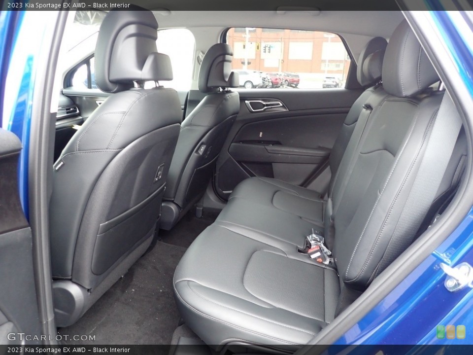 Black Interior Rear Seat for the 2023 Kia Sportage EX AWD #144308136