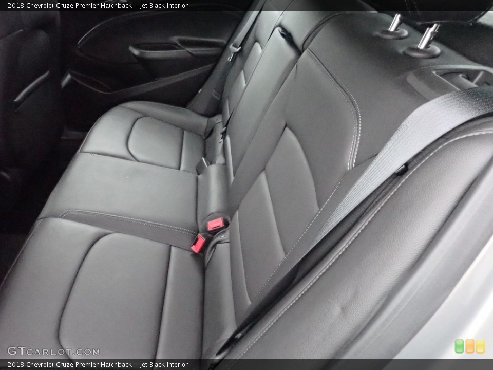 Jet Black Interior Rear Seat for the 2018 Chevrolet Cruze Premier Hatchback #144308157