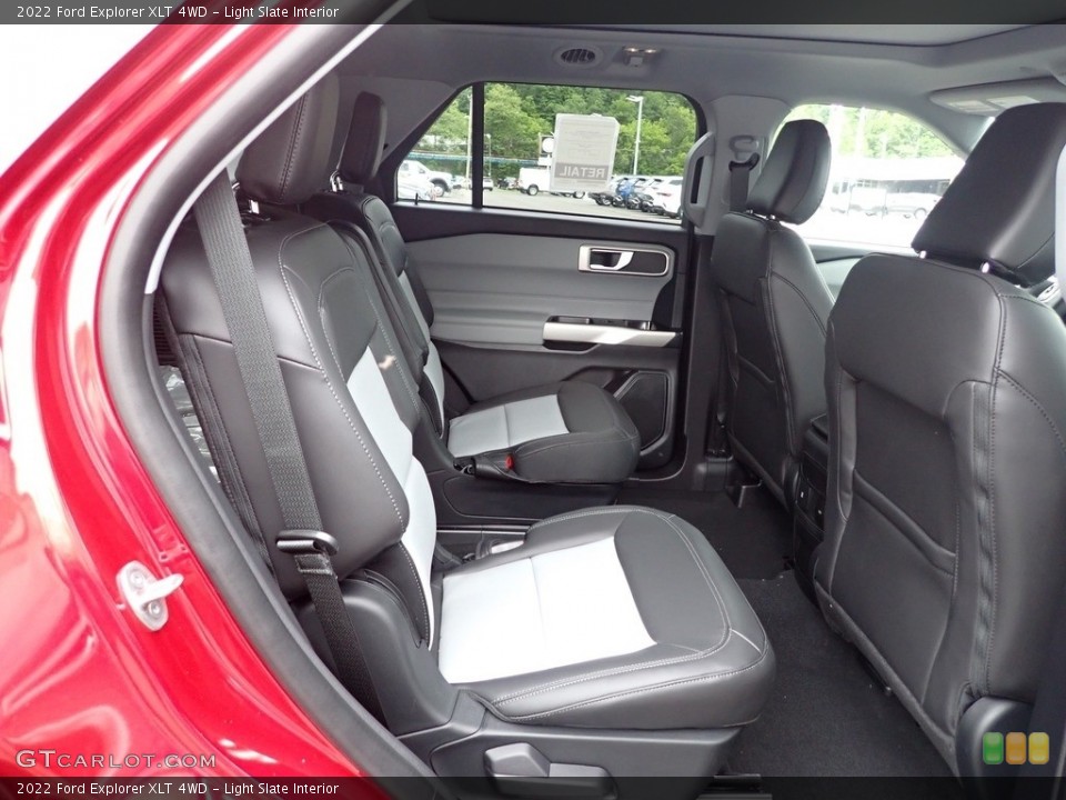 Light Slate Interior Rear Seat for the 2022 Ford Explorer XLT 4WD #144308553