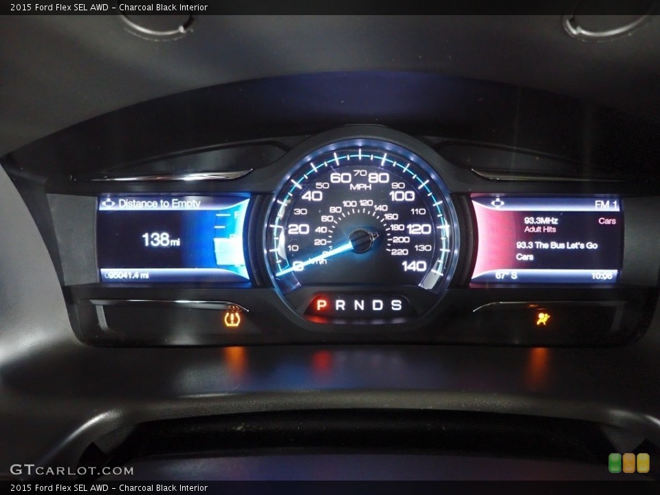 Charcoal Black Interior Gauges for the 2015 Ford Flex SEL AWD #144308811