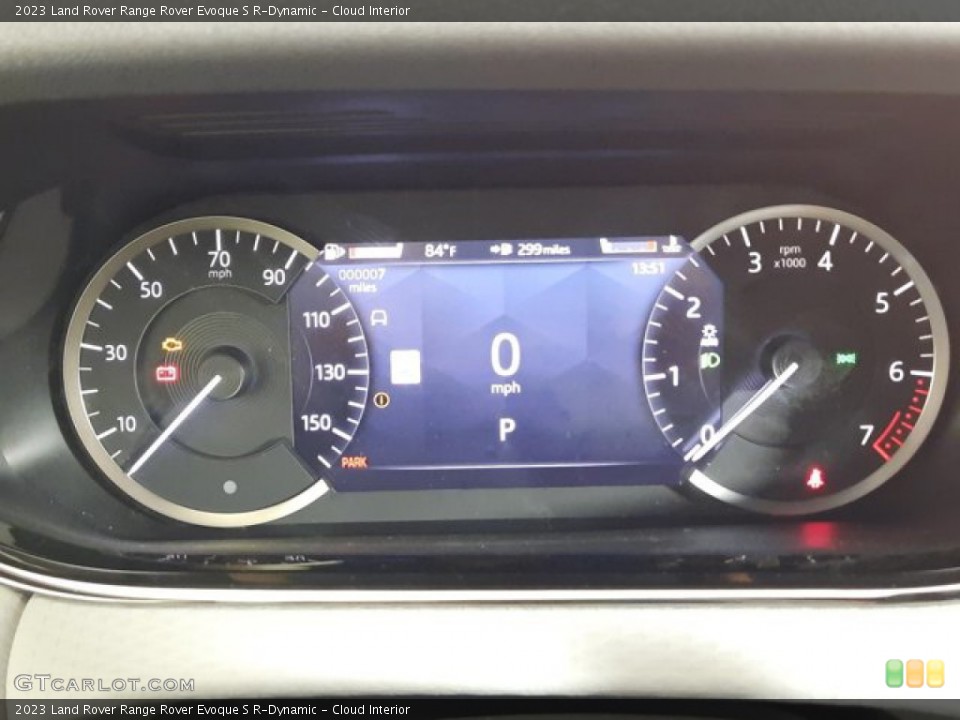 Cloud Interior Gauges for the 2023 Land Rover Range Rover Evoque S R-Dynamic #144308865