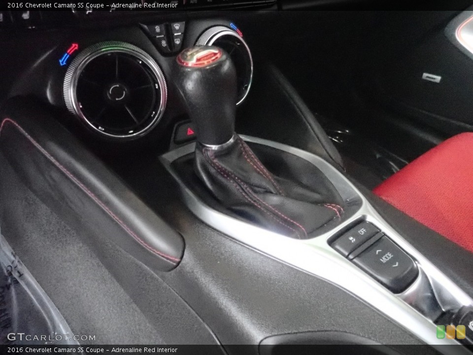 Adrenaline Red Interior Transmission for the 2016 Chevrolet Camaro SS Coupe #144309075