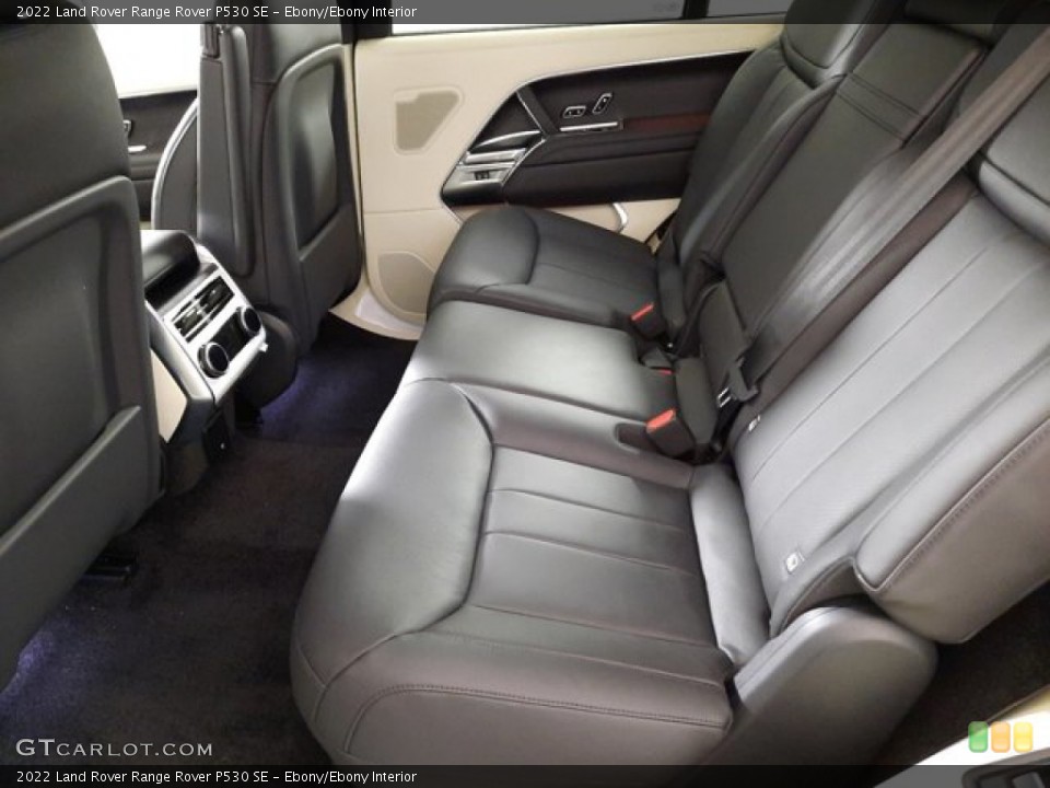 Ebony/Ebony Interior Rear Seat for the 2022 Land Rover Range Rover P530 SE #144309462