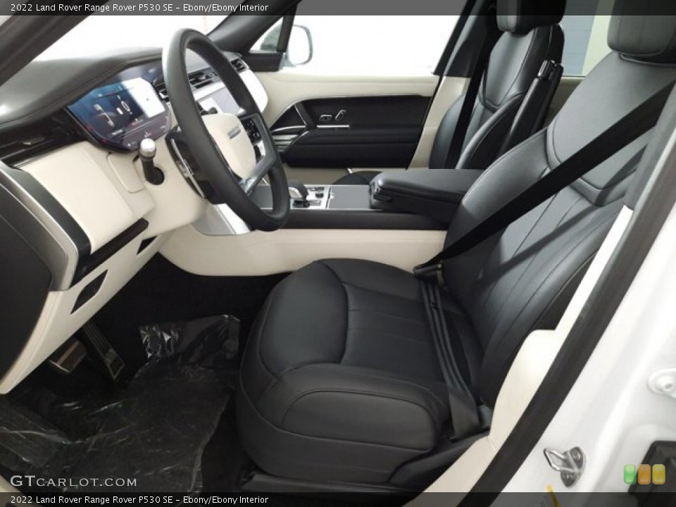 Ebony/Ebony Interior Front Seat for the 2022 Land Rover Range Rover P530 SE #144309642