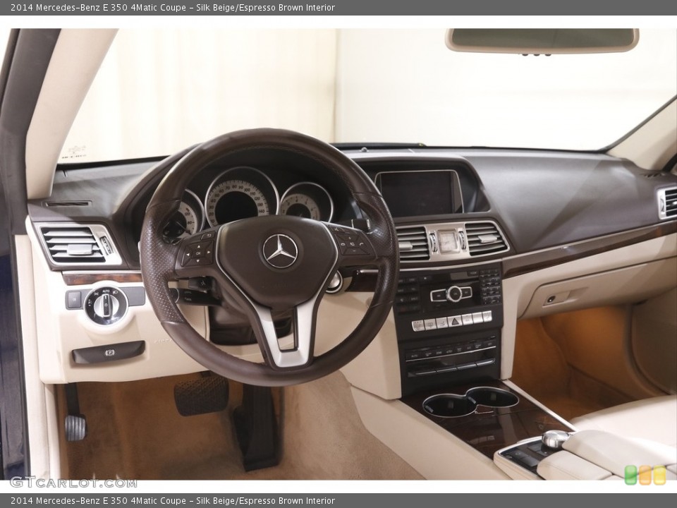 Silk Beige/Espresso Brown Interior Dashboard for the 2014 Mercedes-Benz E 350 4Matic Coupe #144309723