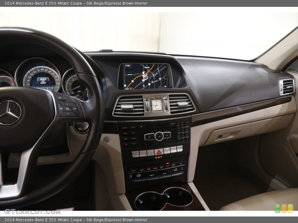 Silk Beige/Espresso Brown Interior Dashboard for the 2014 Mercedes-Benz E 350 4Matic Coupe #144309795