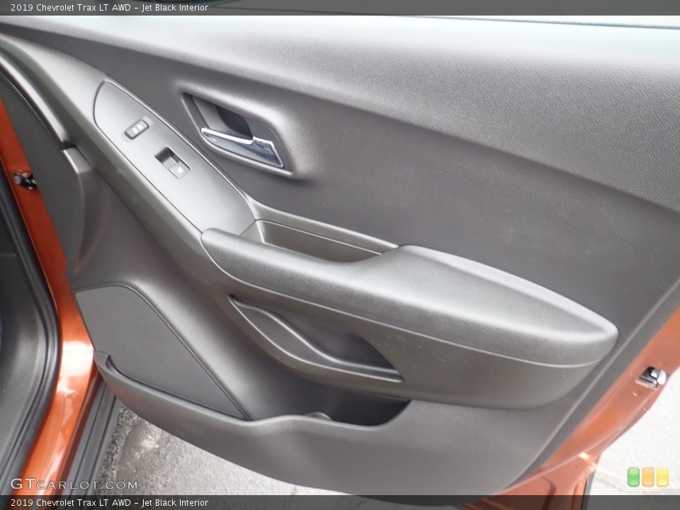 Jet Black Interior Door Panel for the 2019 Chevrolet Trax LT AWD #144310275