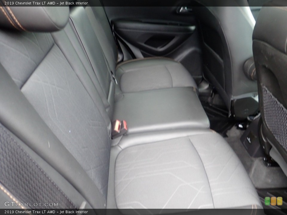 Jet Black Interior Rear Seat for the 2019 Chevrolet Trax LT AWD #144310293