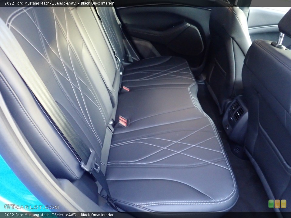 Black Onyx Interior Rear Seat for the 2022 Ford Mustang Mach-E Select eAWD #144311187
