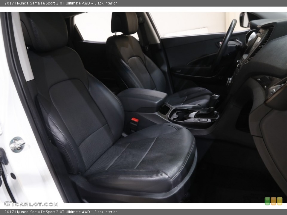 Black 2017 Hyundai Santa Fe Sport Interiors