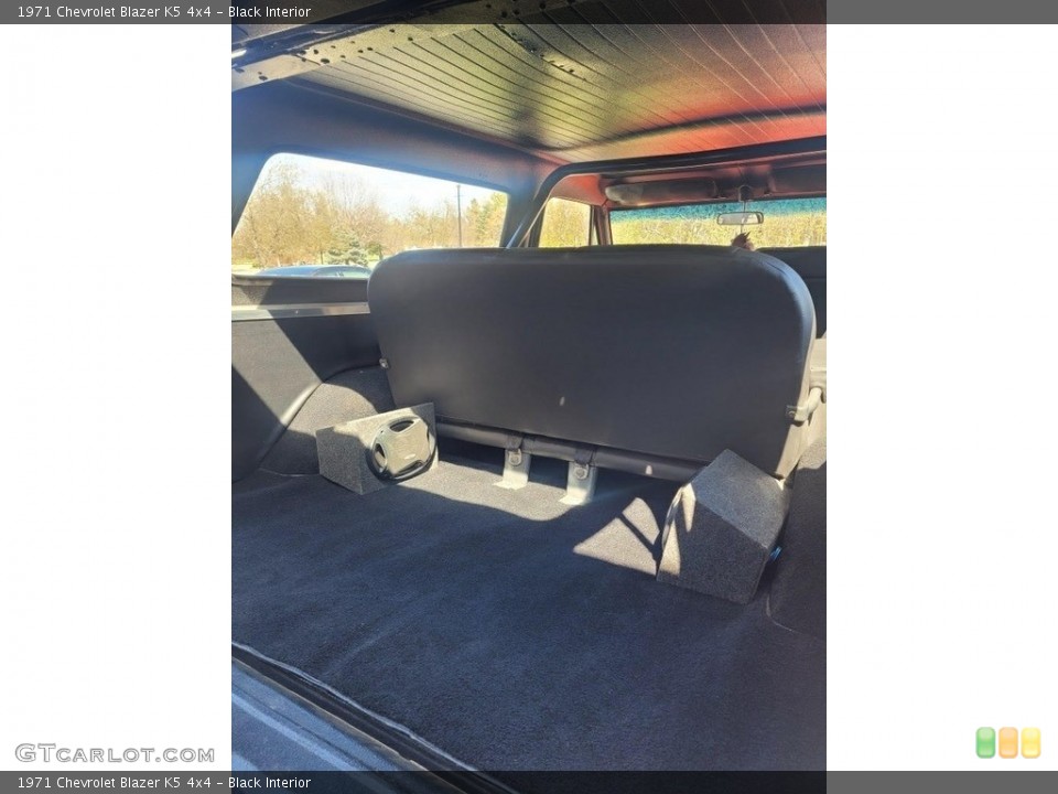 Black Interior Trunk for the 1971 Chevrolet Blazer K5 4x4 #144314118