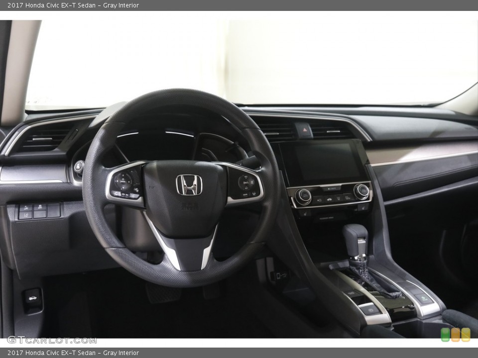 Gray Interior Dashboard for the 2017 Honda Civic EX-T Sedan #144314829