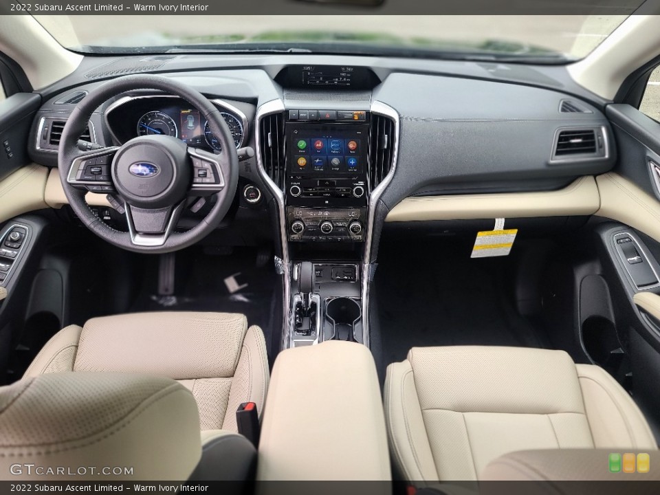 Warm Ivory Interior Photo for the 2022 Subaru Ascent Limited #144315825
