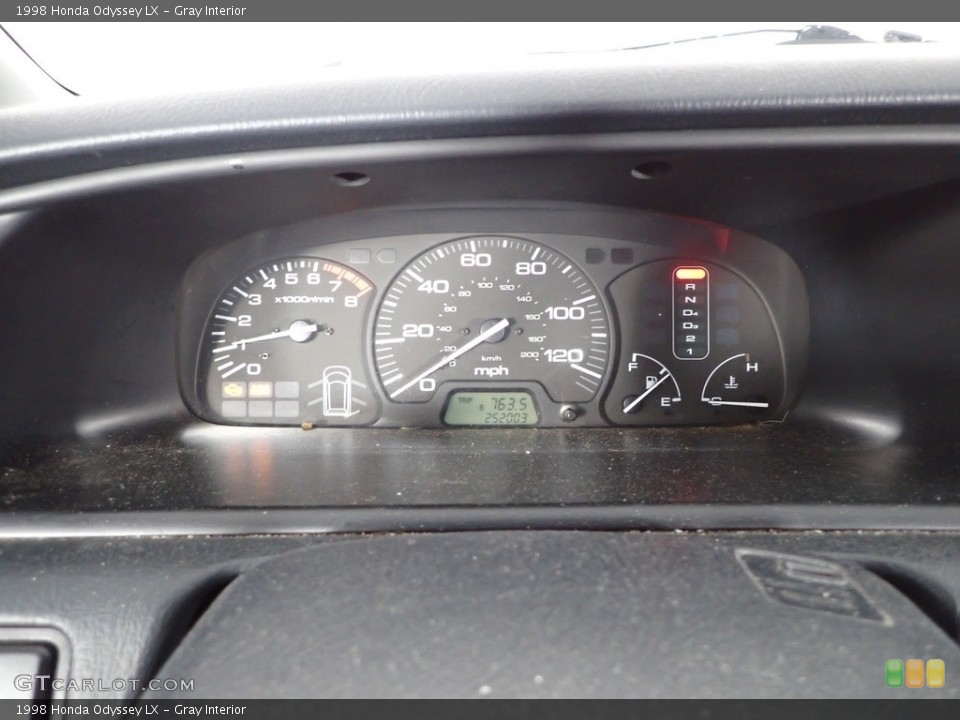 Gray Interior Gauges for the 1998 Honda Odyssey LX #144316569