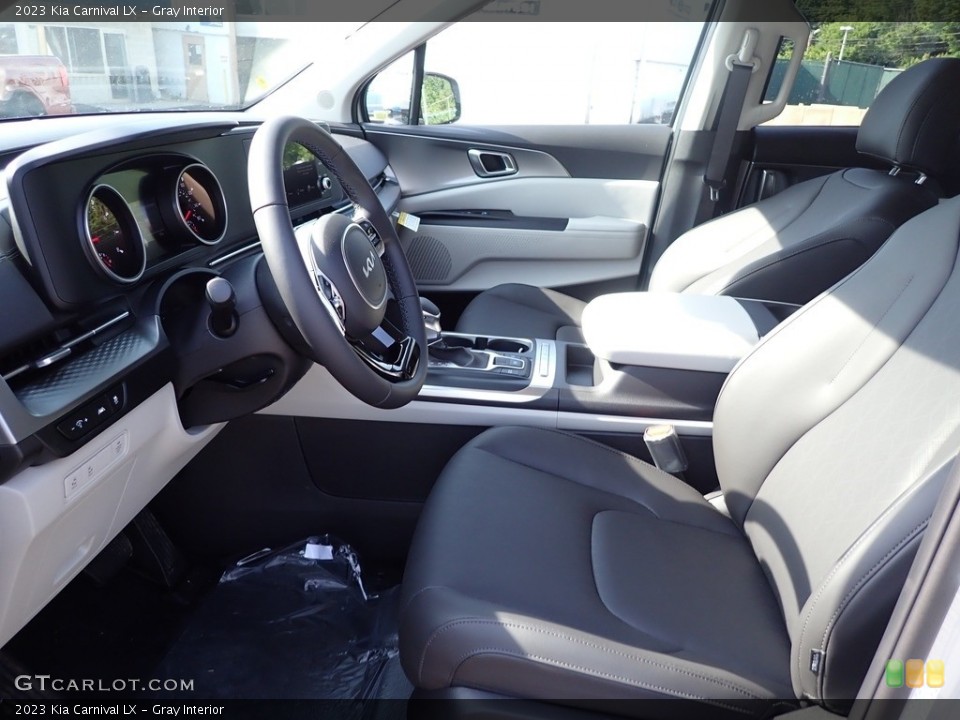 Gray Interior Front Seat for the 2023 Kia Carnival LX #144320512
