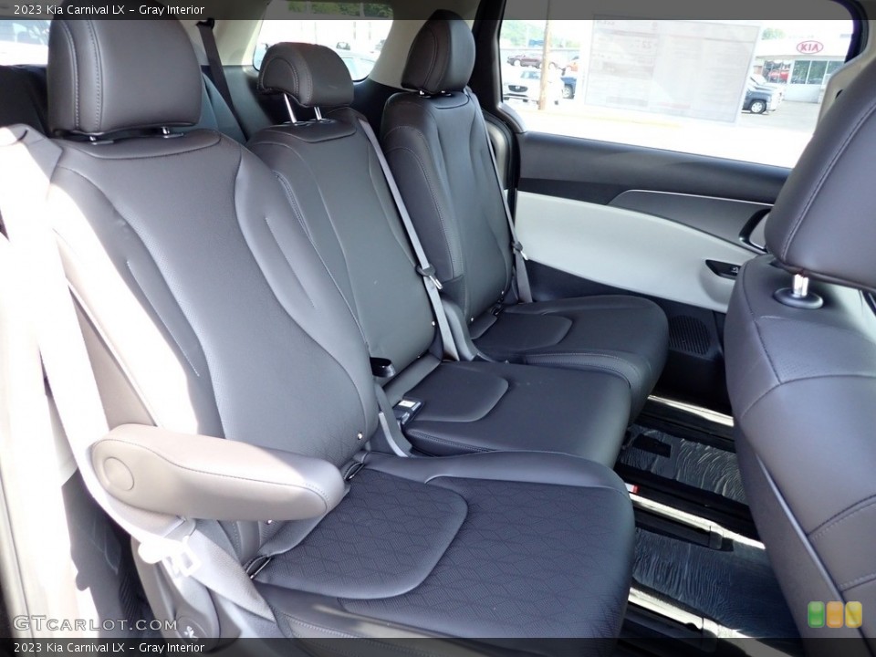 Gray Interior Rear Seat for the 2023 Kia Carnival LX #144320941