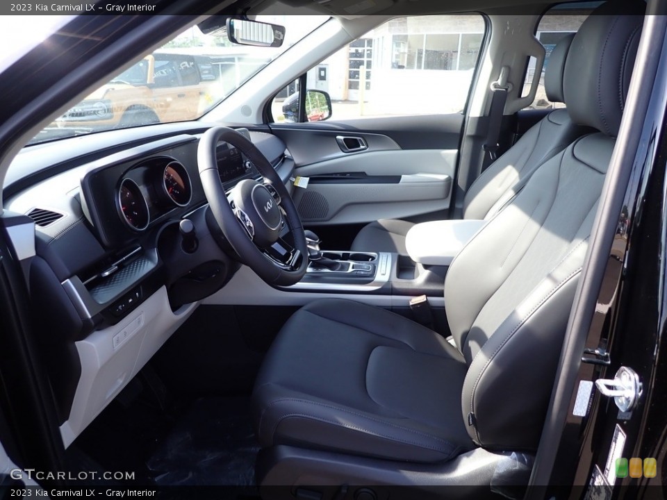 Gray Interior Photo for the 2023 Kia Carnival LX #144321016
