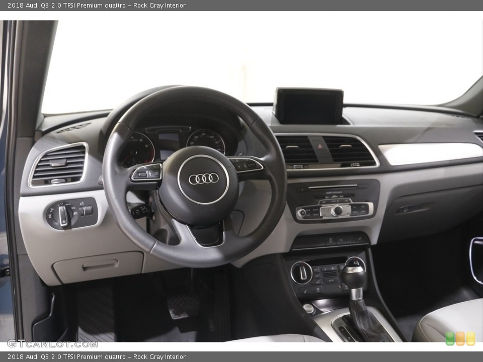 Rock Gray Interior Dashboard for the 2018 Audi Q3 2.0 TFSI Premium quattro #144325321