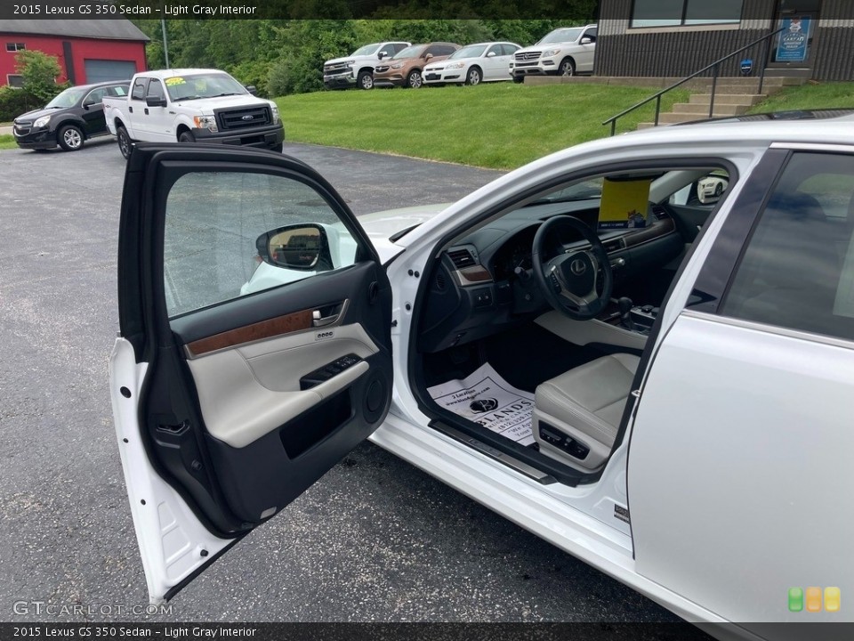 Light Gray Interior Front Seat for the 2015 Lexus GS 350 Sedan #144326947