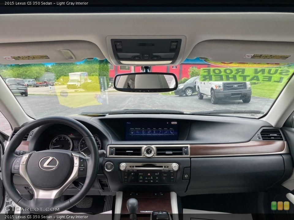 Light Gray Interior Dashboard for the 2015 Lexus GS 350 Sedan #144327043
