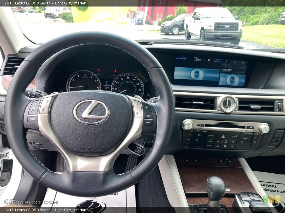 Light Gray Interior Dashboard for the 2015 Lexus GS 350 Sedan #144327067
