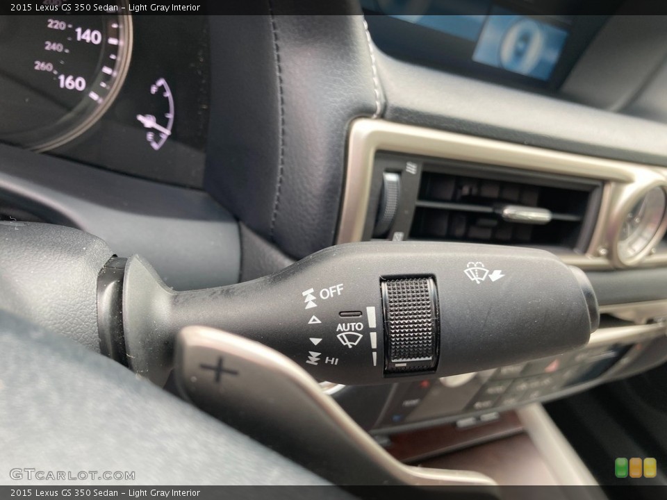 Light Gray Interior Controls for the 2015 Lexus GS 350 Sedan #144327175